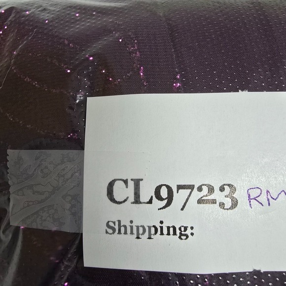 R&M Richards Dress Medium Purple Babydoll Sparkle Y2K Whimsigoth Fairy Feminine - Picture 12 of 12